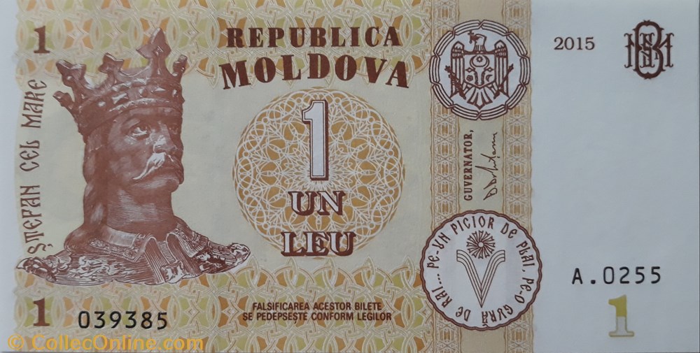 billete europa moldavia