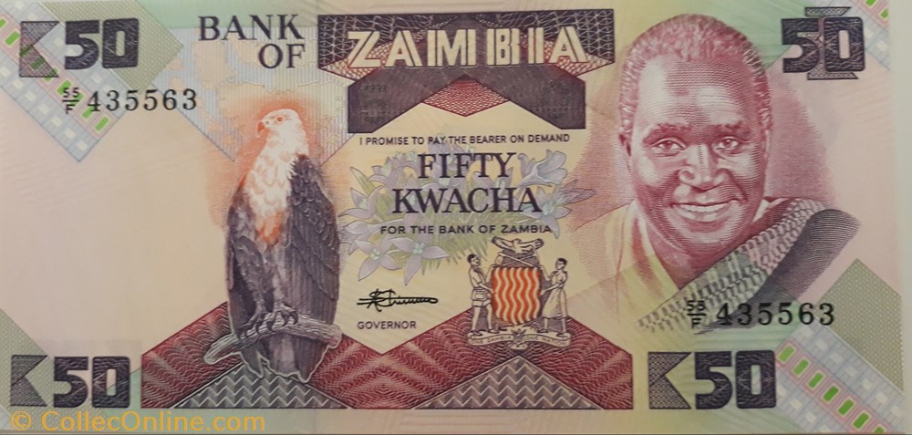 billete africa zambia