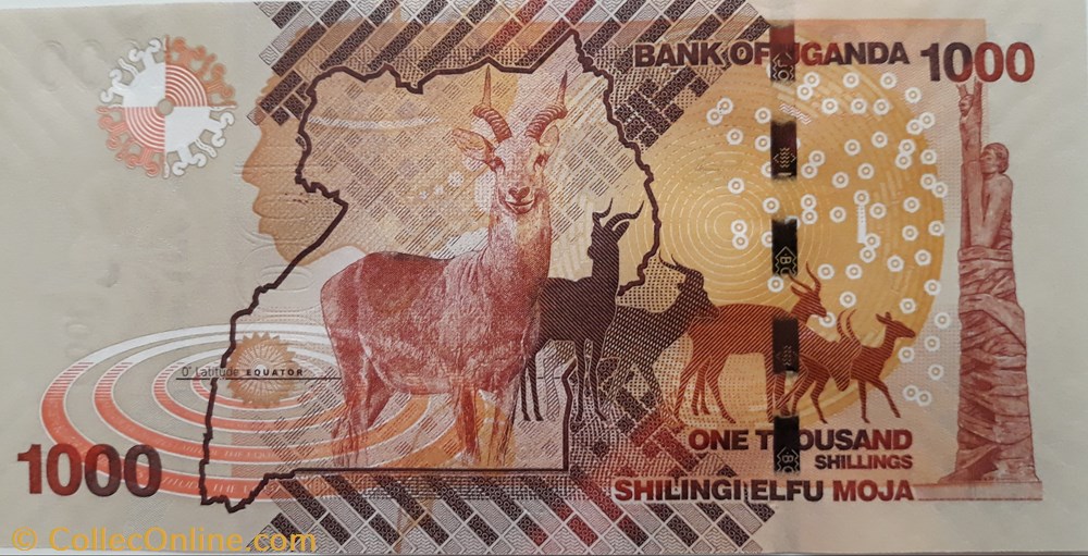billete africa uganda
