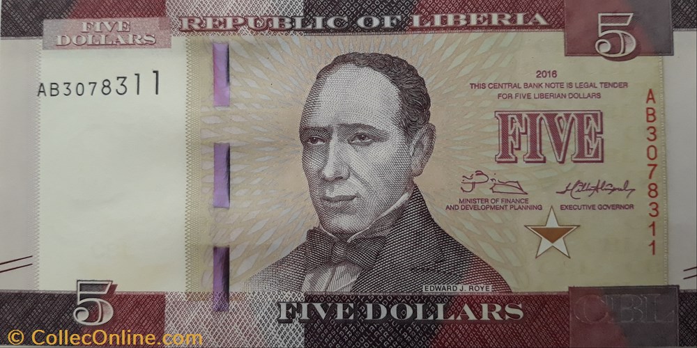 billete africa liberia
