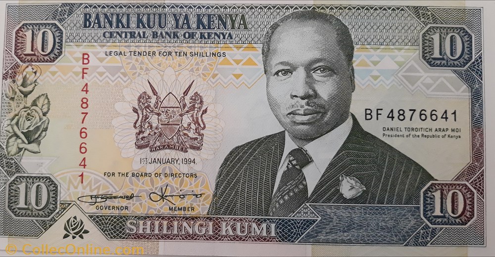 billete africa kenyia
