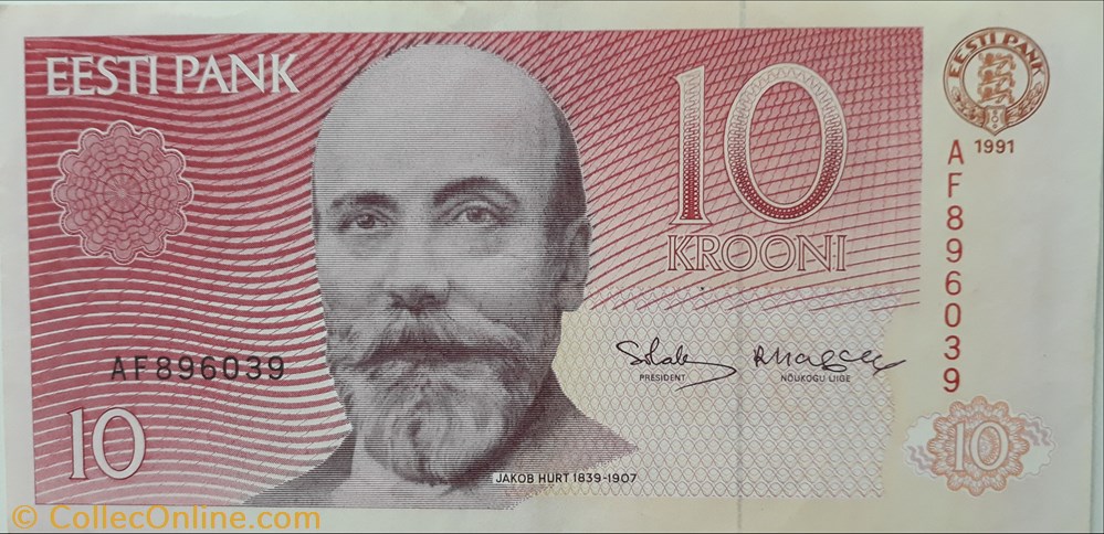 billete europa estonia
