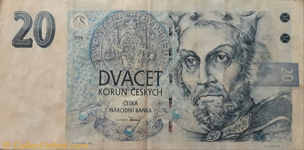 billete europa checoslovaquia