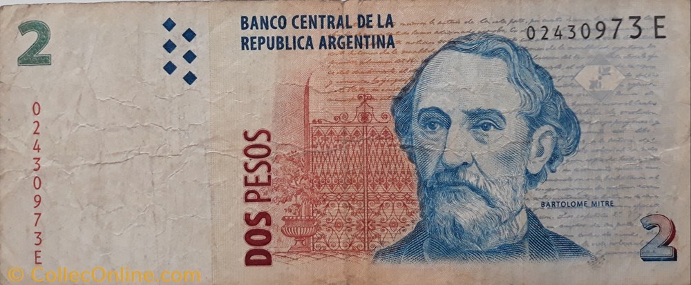 billete america del norte argentina