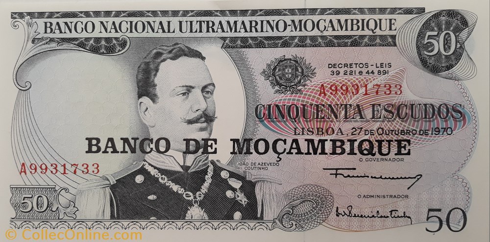 billete africa mocambic