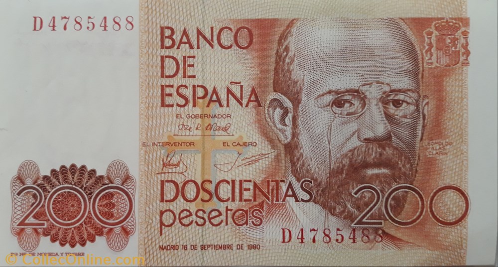 billete 200 pesetas
