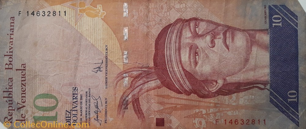 billete america del norte venezuela