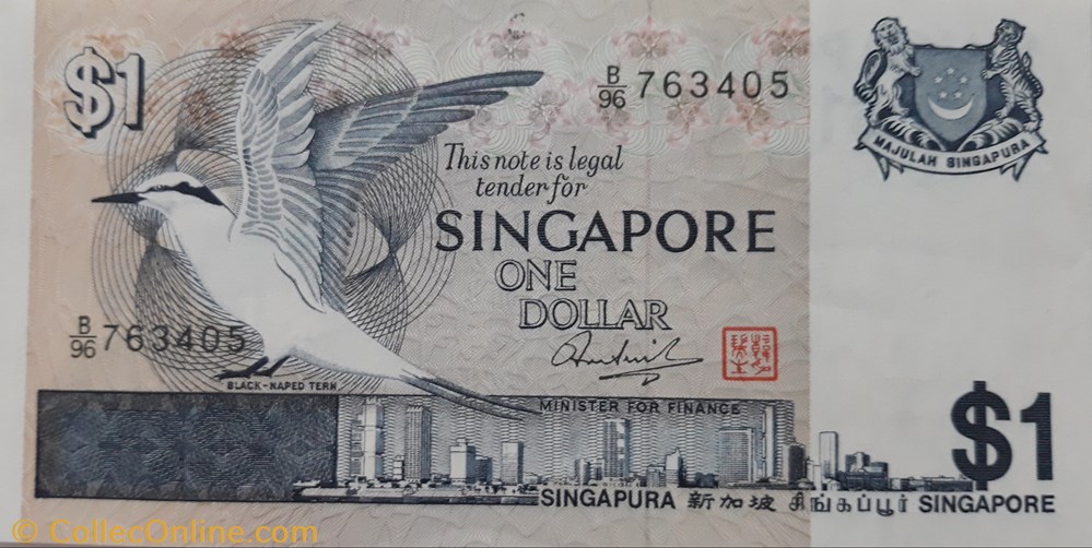 billete asium singapur