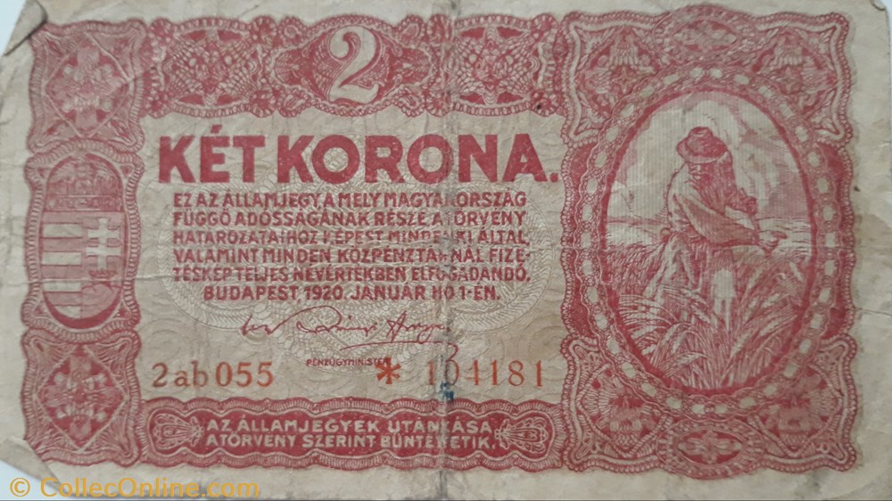 billete europa hongria