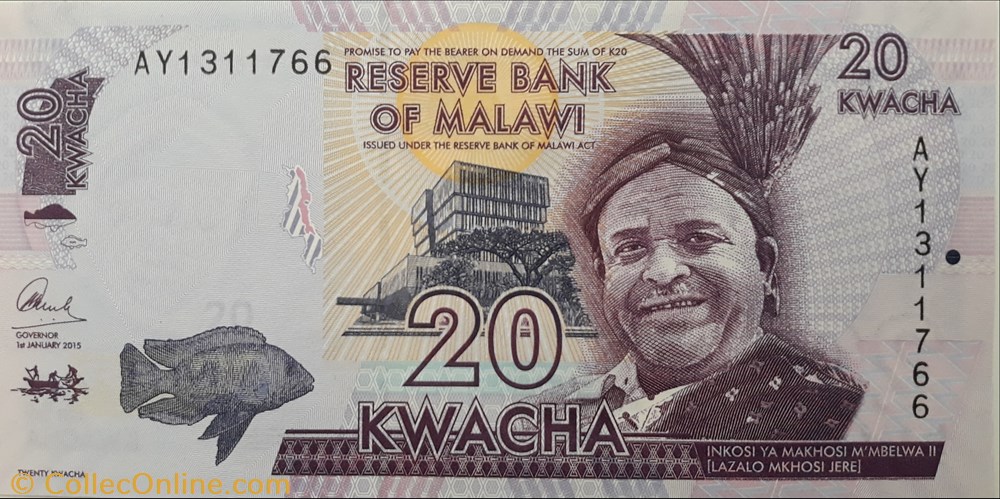billete africa malawi