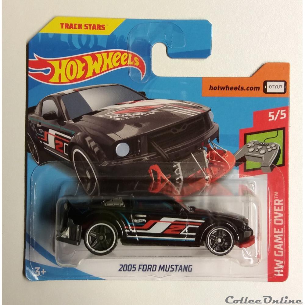 HW Game Over - 05/05 - 2005 Ford Mustang modele reduit voiture hw game over 05 05 2005 ford mustang