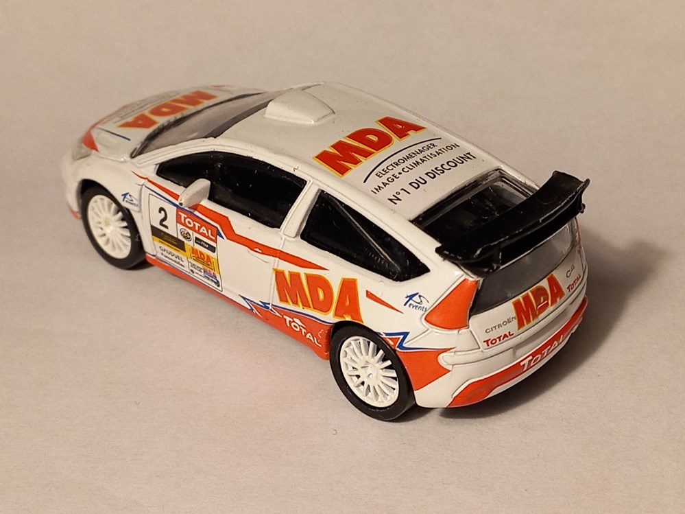 modeles reduits voitures citroen c4 wrc