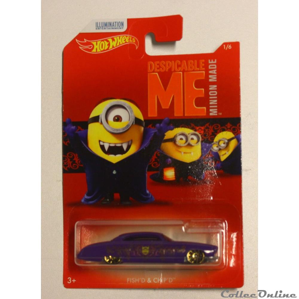 Despicable Me - 01/06 - Fish'D & Chip'D modele reduit voiture despicable me 01 06 fisd chid