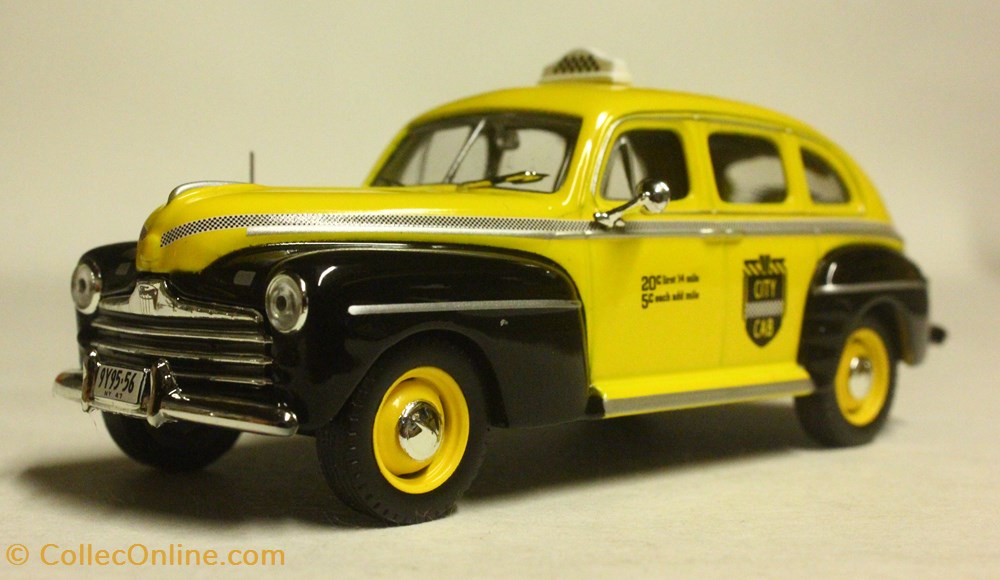 modeles reduits voitures ford fordor ny taxi 1947