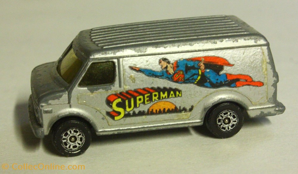 US Van Superman 3 modeles reduits voitures us van superman
