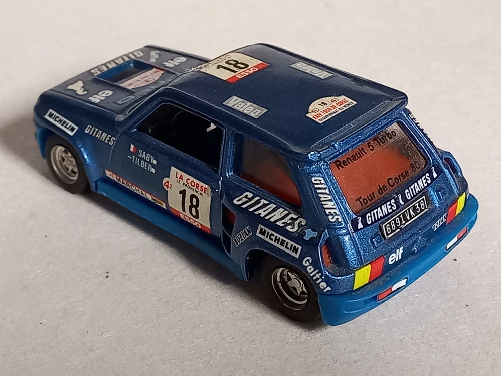 modeles reduits voitures renault 5 turbo