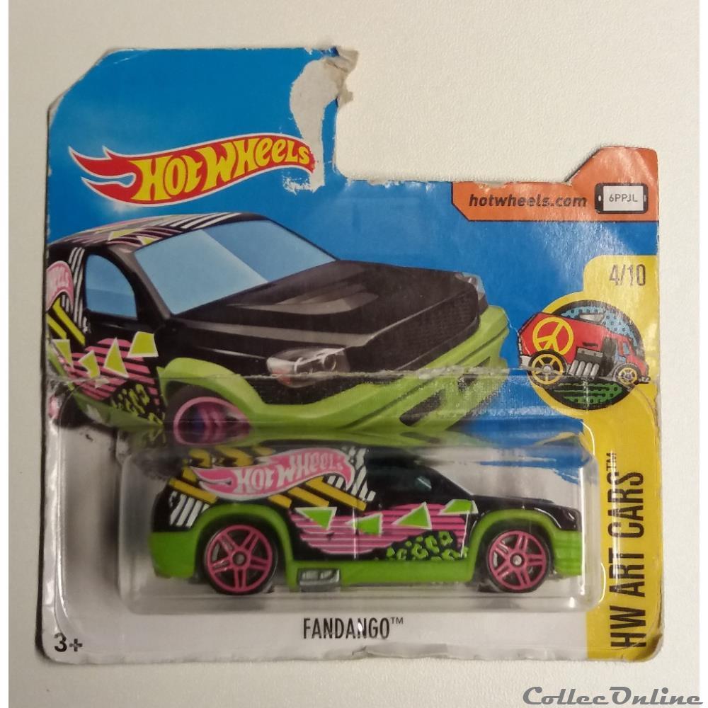 HW Art Cars - 04/10 - Fandango Treasur Hunt modele reduit voiture hw art cars 04 10 fandango treasur hunt