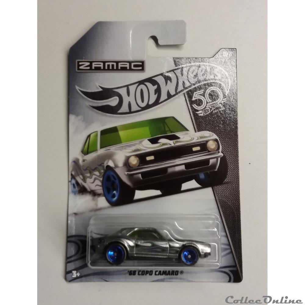 50th - Zamac Flames Collection - 8 - '68 Copo Camaro modele reduit voiture 50th zamac flames collection 8 68 copo camaro