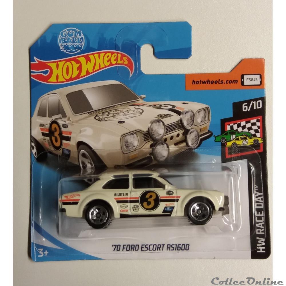 modele reduit voiture hw race day 06 10 70 ford escort rs1600