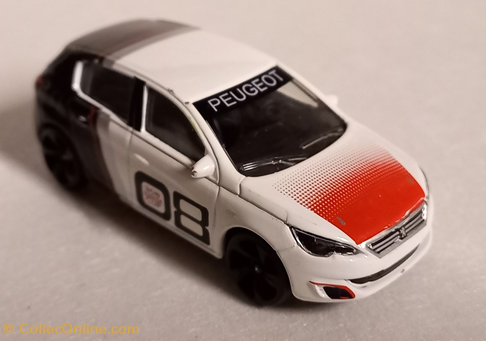 Peugeot 308 GT modeles reduits voitures peugeot 308 gt