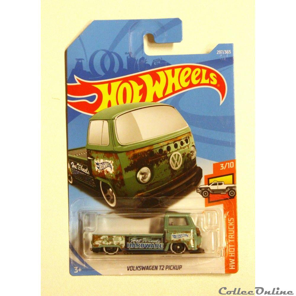 HW Hot Trucks - 03/10 - Volkswagen T2 Pickup modele reduit voiture hw hot trucks 03 10 volkswagen t2 pickup