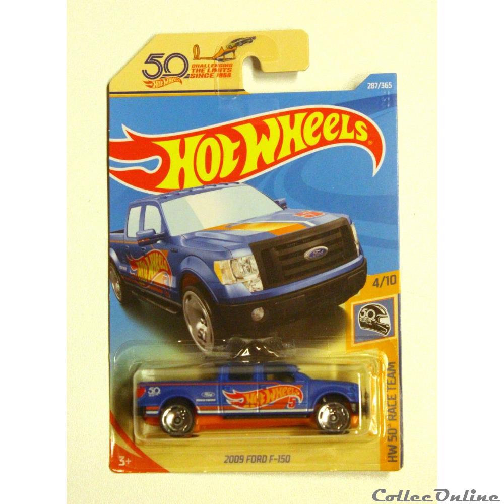 50th - Race Team Collection - 04 - 2009 Ford F-150 modele reduit voiture 50th race team collection 04 2009 ford f 150