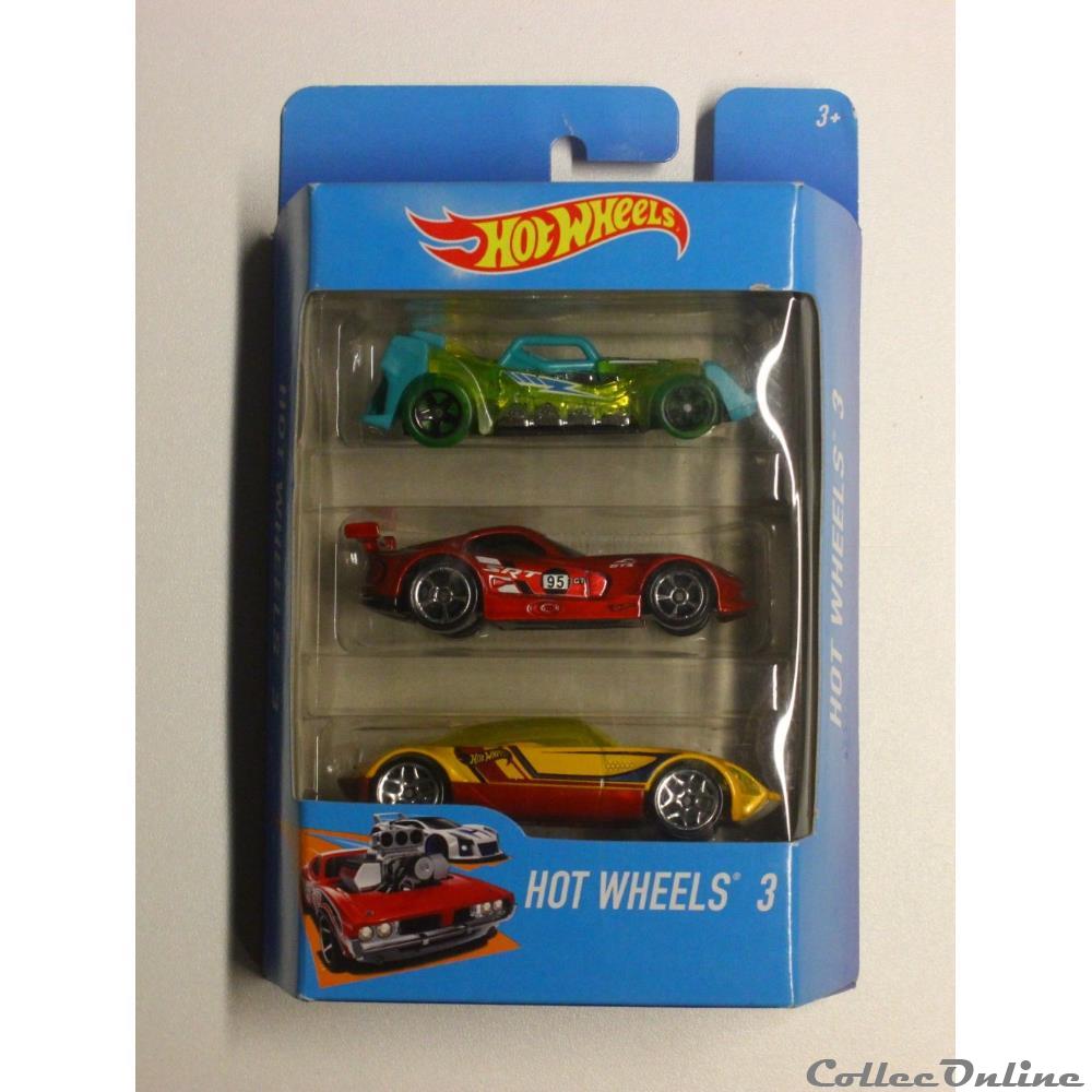 Coffret 3 HW - 01 modele reduit voiture coffret 3 hw 01
