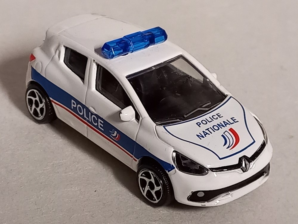 Renault Clio Police modeles reduits voitures renault clio police