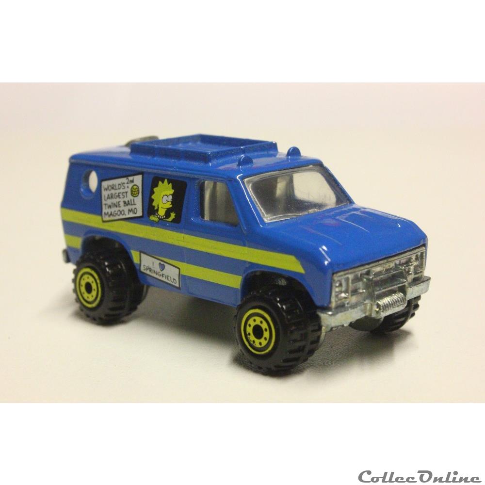 Camper Simpsons Family modele reduit voiture camper simpsons family
