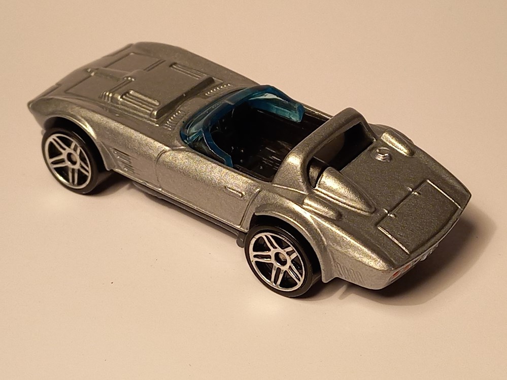 modeles reduits voitures chevrolet corvette grand sport silver