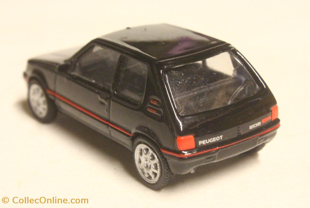 modeles reduits voitures peugeot 205 gti