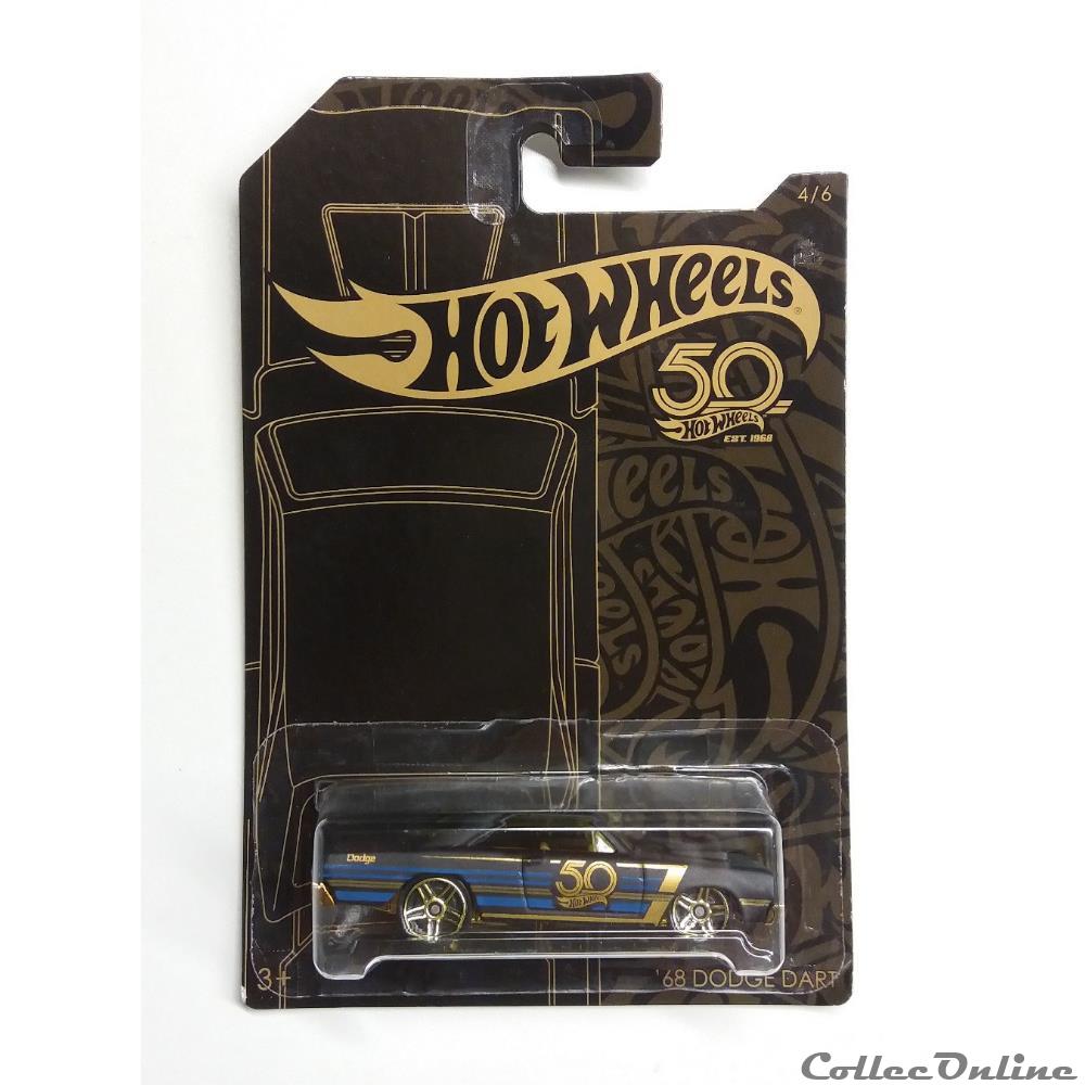 modele reduit voiture 50th black gold collection 4 68 dodge dart
