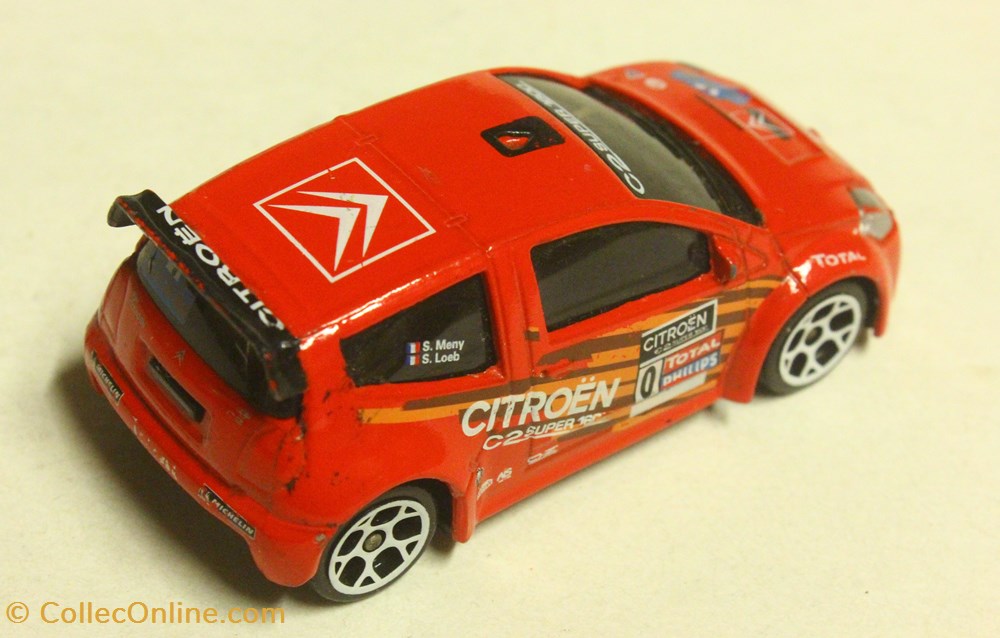 Citroën C2 WRC 4 modeles reduits voitures citroen c2 wrc