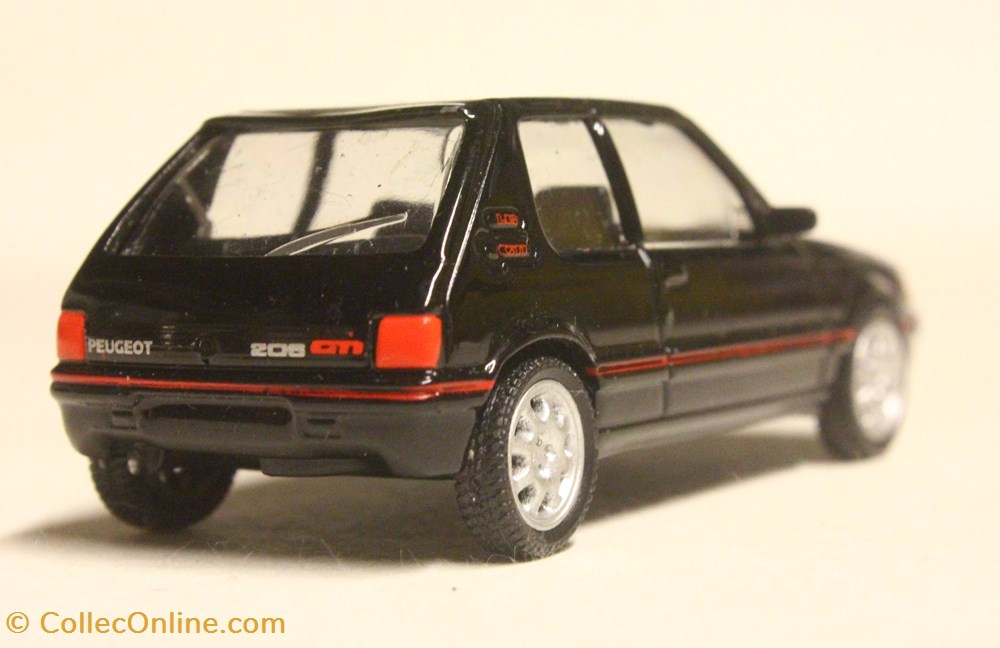 modeles reduits voitures peugeot 205 gti