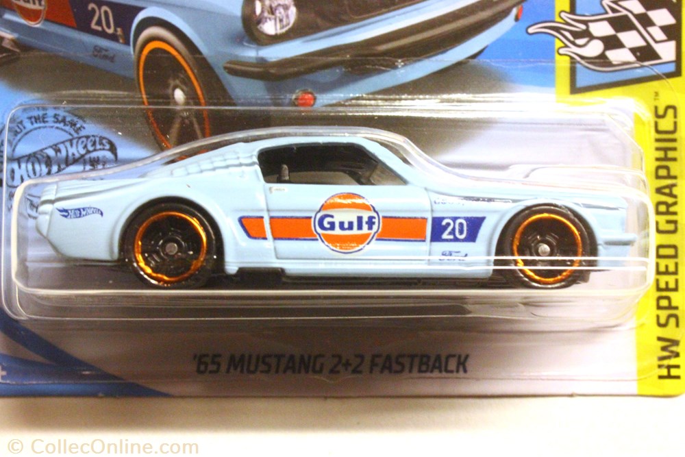 HW Speed Graphics - 04/10 - '65 Mustang 2+2 Fastback modele reduit voiture hw speed graphics 04 10 65 mustang 2 2 fastback