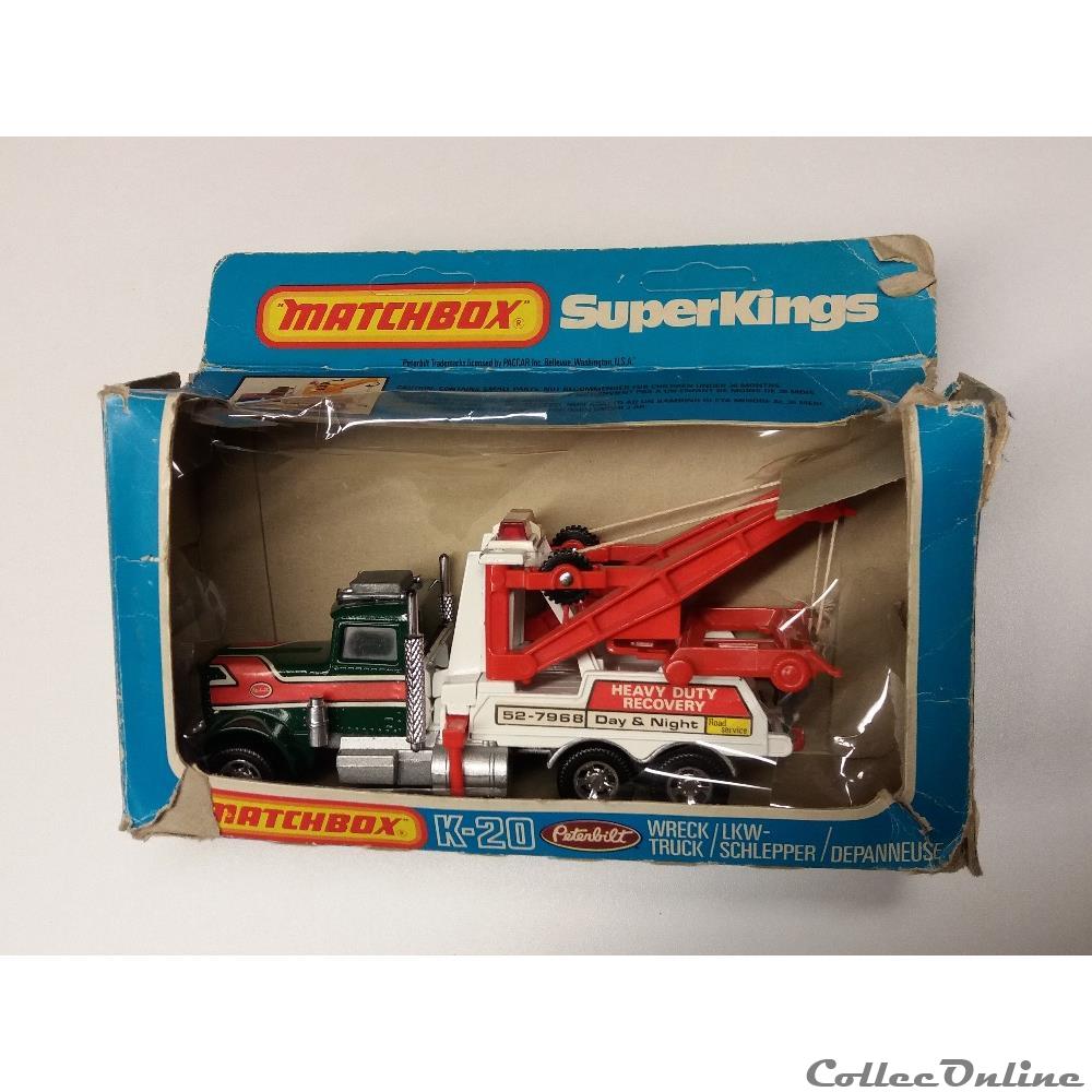 Peterbuilt Wreck Truck K-20 4 modele reduit voiture peterbuilt wreck truck k 20