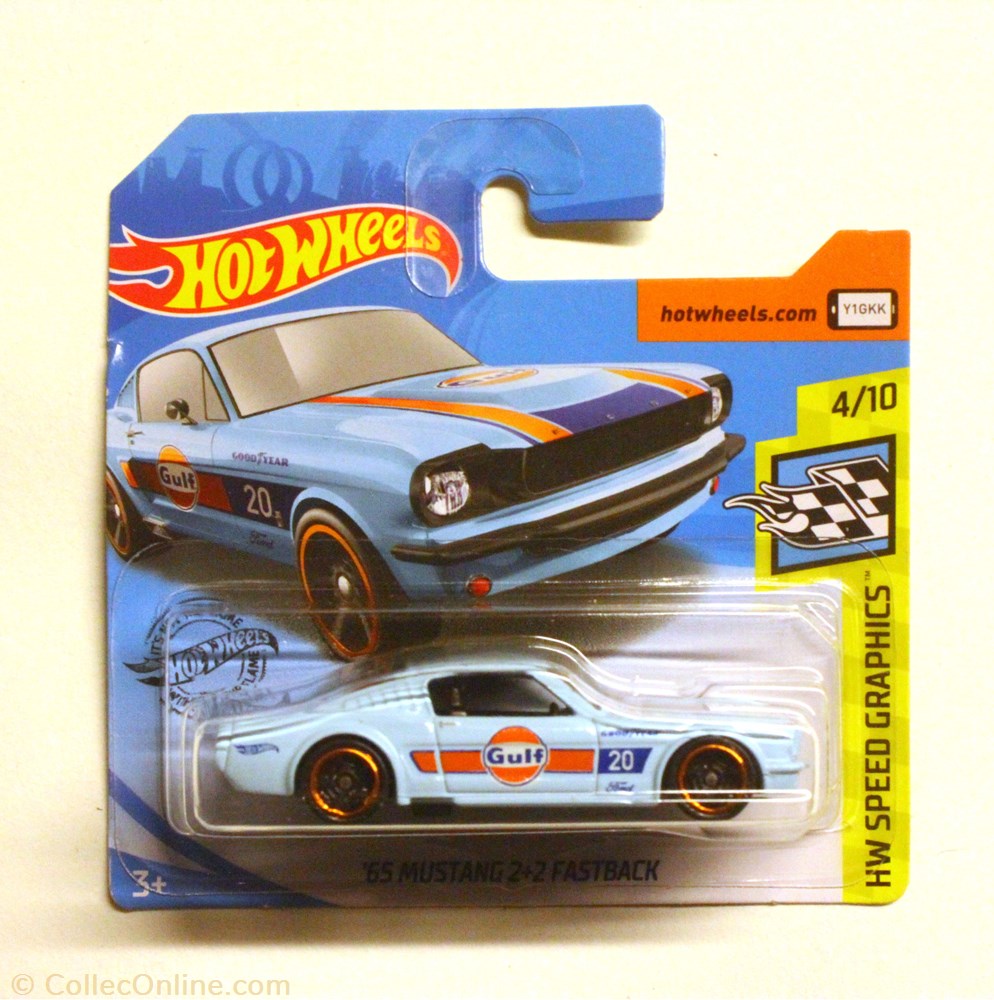 HW Speed Graphics - 04/10 - '65 Mustang 2+2 Fastback modele reduit voiture hw speed graphics 04 10 65 mustang 2 2 fastback
