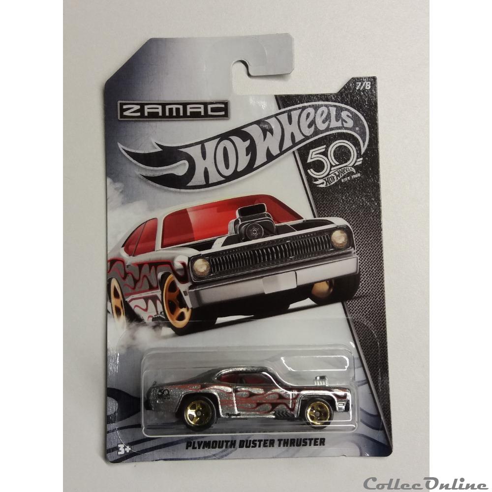 50th - Zamac Flames Collection - 7 - Plymouth Duster Thruster modele reduit voiture 50th zamac flames collection 7 plymouth duster thruster