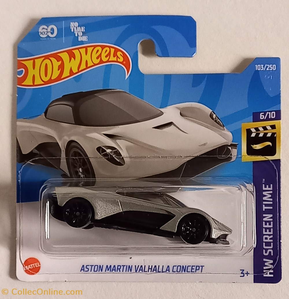 modeles reduits voitures hw screen time 06 10 aston martin valhalla concept