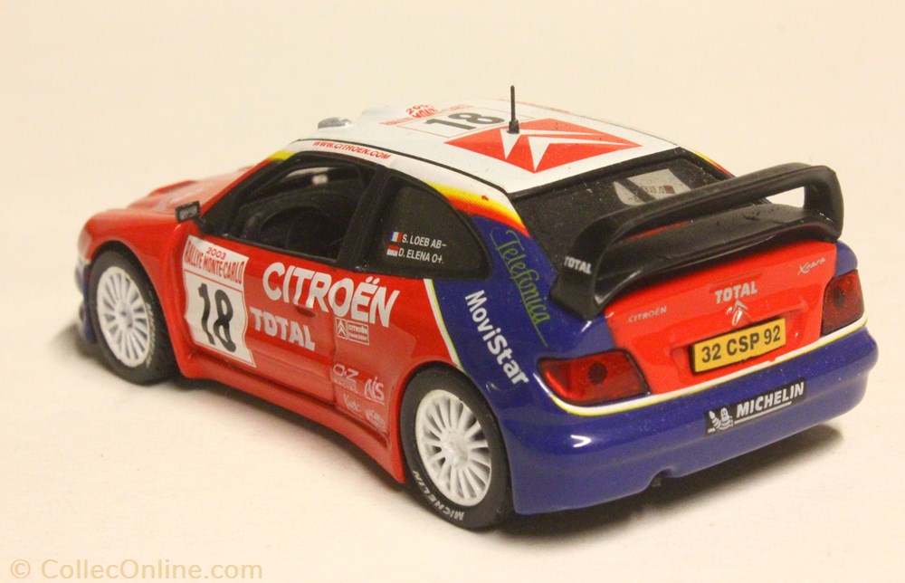 modele reduit voiture citroen xsara wrc