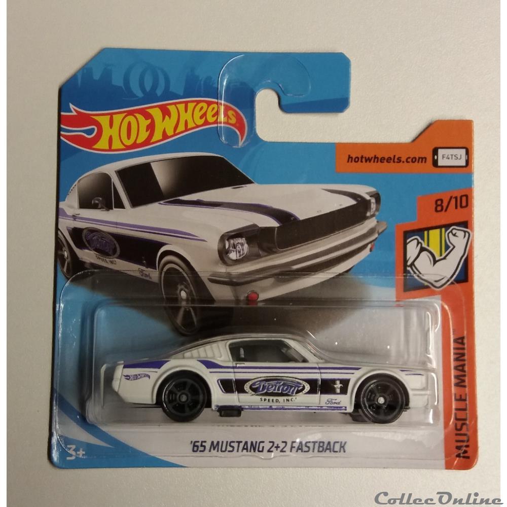 modele reduit voiture muscle mania 08 10 65 mustang 2 2 fastback