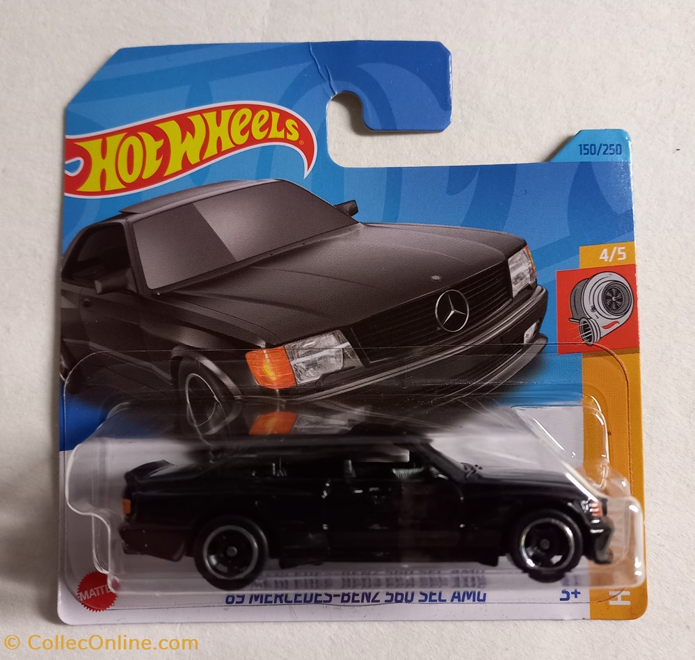 HW Turbo - 4/5 - '89 Mercedes-Benz 560 SEC AMG modeles reduits voitures hw turbo 4 5 89 mercedes benz 560 sec amg