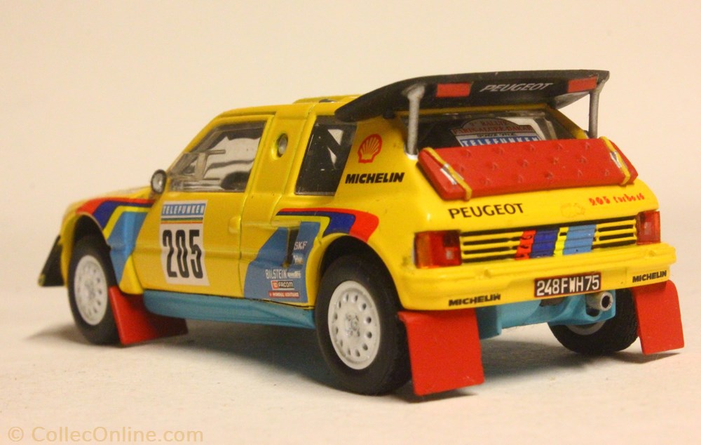 modele reduit voiture peugeot 205 turbo 16