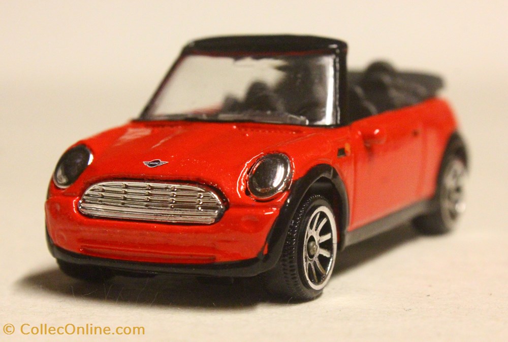 Mini Cooper Cabrio 4 modeles reduits voitures mini cooper cabrio
