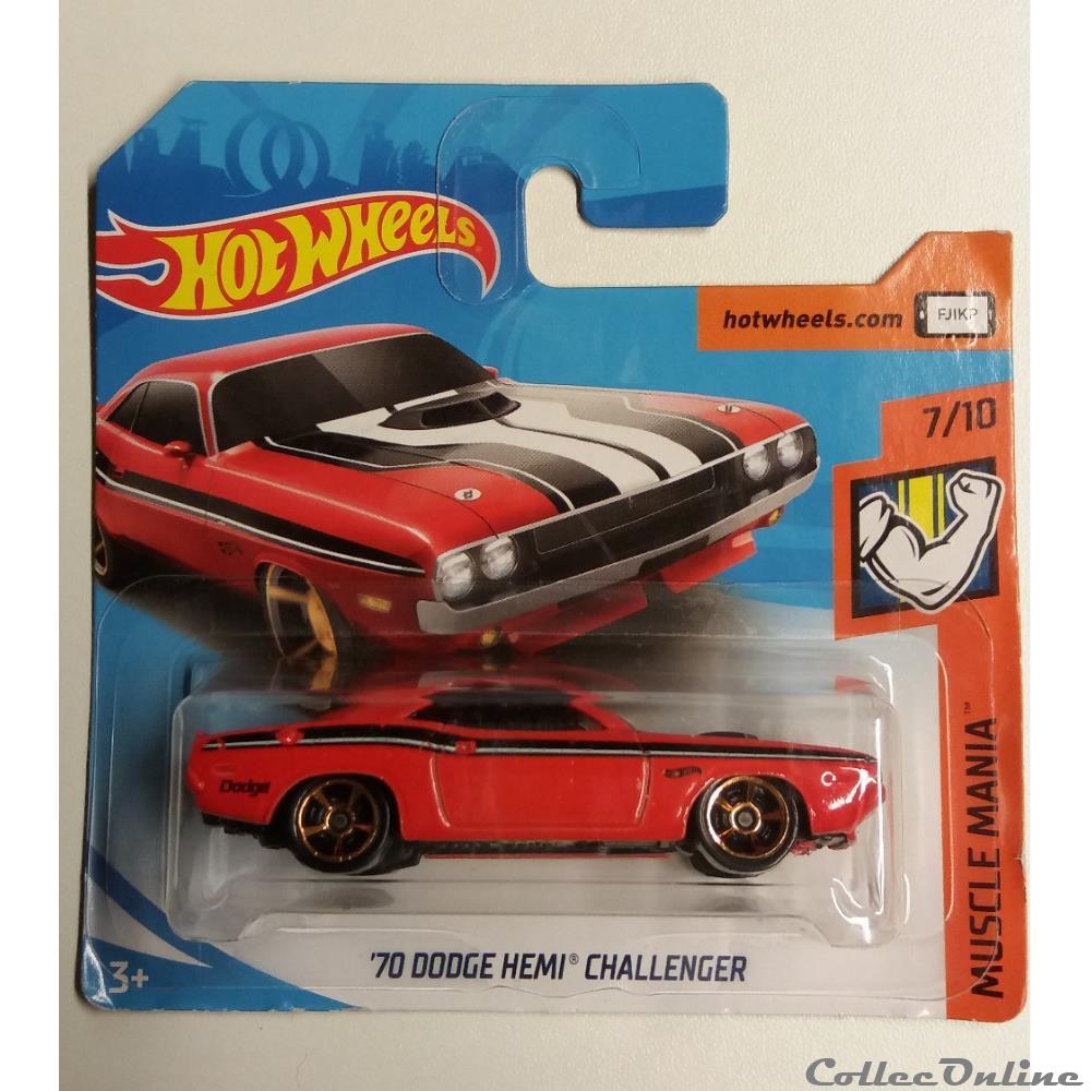 Muscle Mania - 07/10 - '70 Dodge Hemi Challenger modele reduit voiture muscle mania 07 10 70 dodge hemi challenger