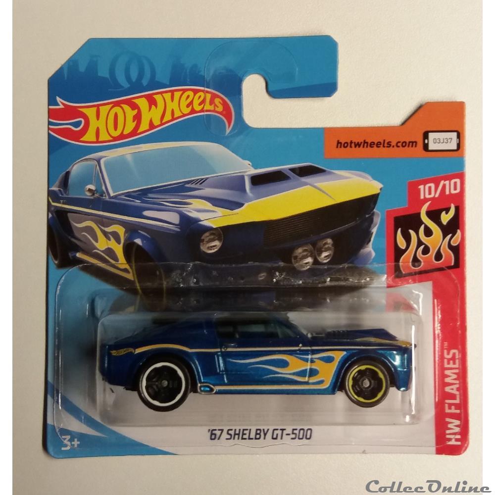 HW Flames - 10/10 - '67 Shelby GT-500 modele reduit voiture hw flames 10 10 67 shelby gt 500