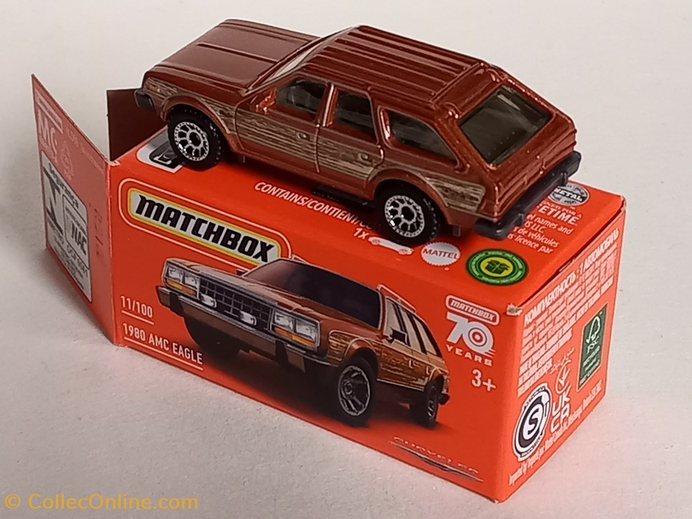 1980 AMC Eagle - Models - Cars - Grade New - Manufacturer Matchbox