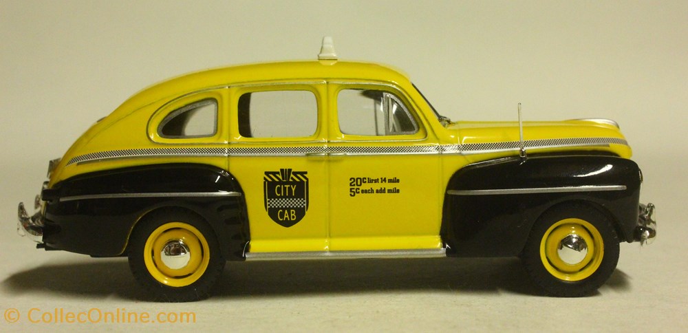 modeles reduits voitures ford fordor ny taxi 1947
