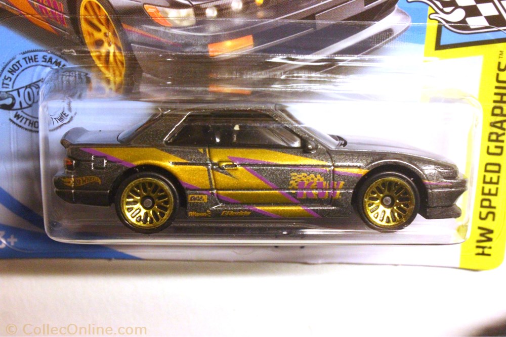 HW Speed graphics - 07/10 - Nissan Silvia (S13) modele reduit voiture hw speed graphics 07 10 nissan silvia s13