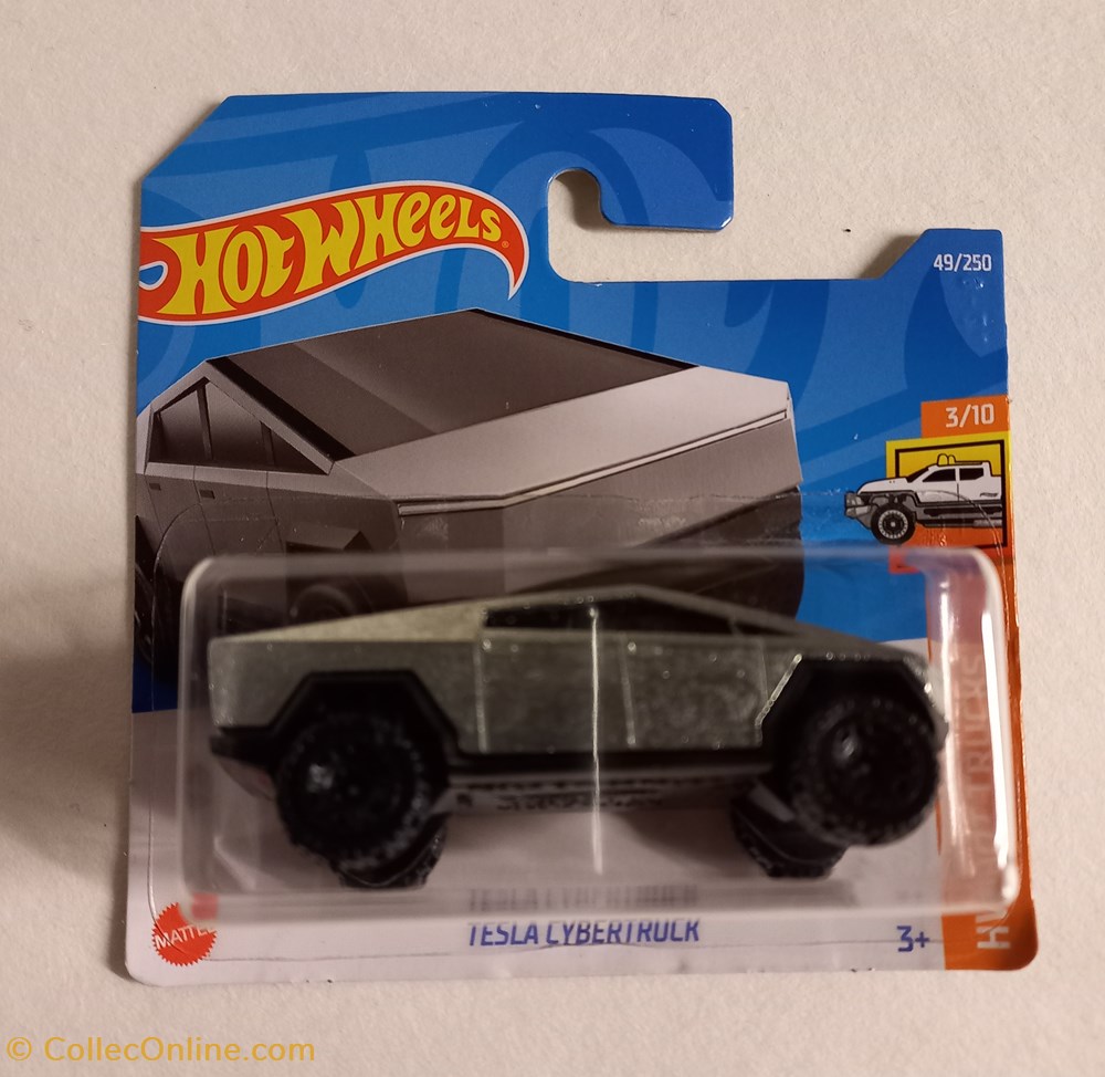 HW Hot Trucks - 03 /10 - Tesla Cybertruck modeles reduits voitures hw hot trucks 03 10 tesla cybertruck